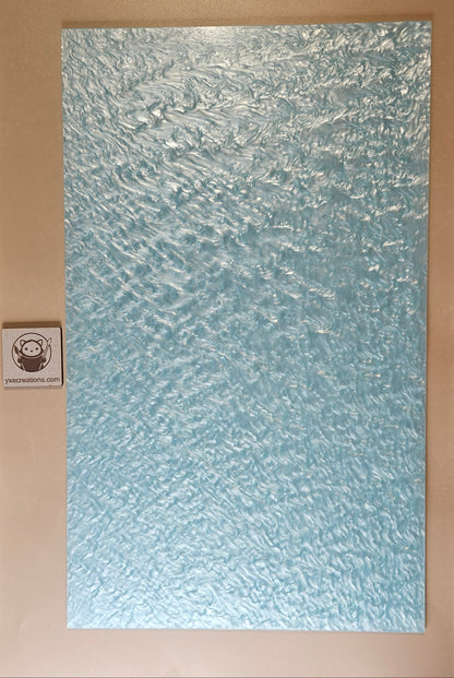 Designer Acrylic Sheet - Liquid Pearl - Glacier