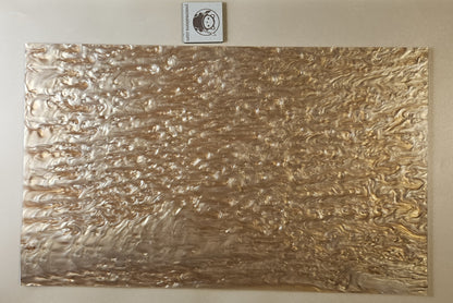 Designer Acrylic Sheet - Liquid Pearl - Latte Cream