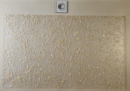 Clear Acrylic Sheet - Gold Foil Flakes