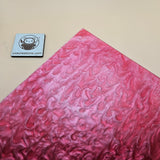 Designer Acrylic Sheet - Liquid Pearl - Raspberry Glaze