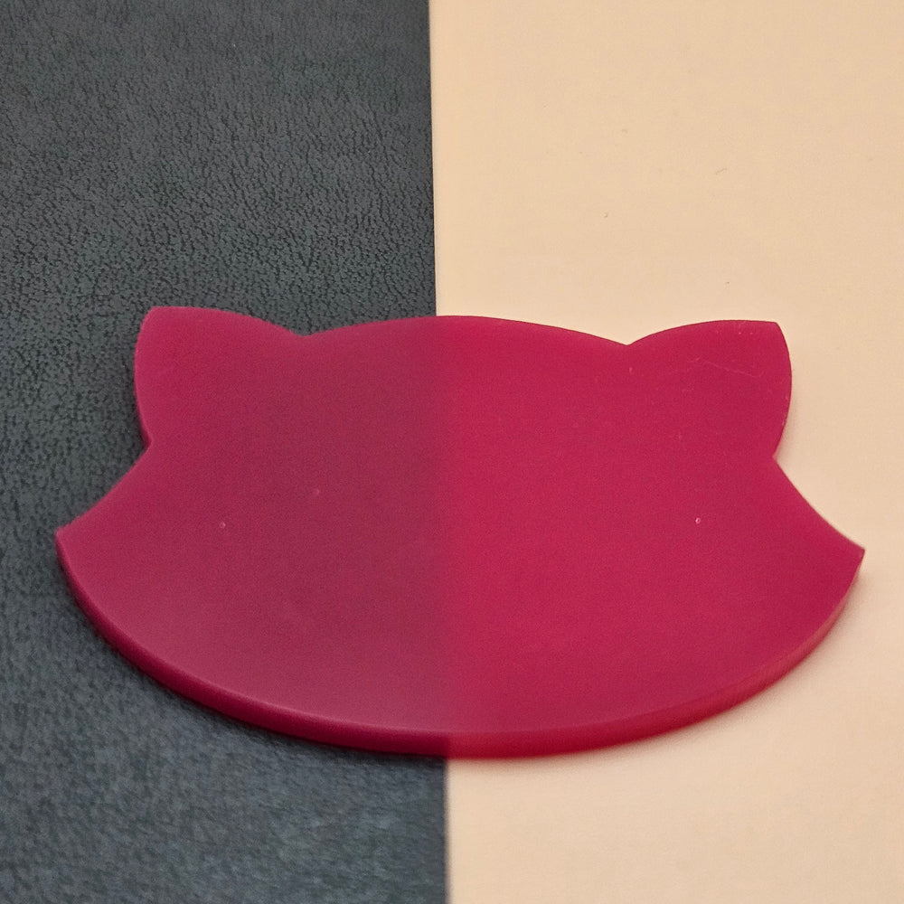 Dual-Finish Cast Acrylic Sheet  -  Pink Raspberry Sorbet