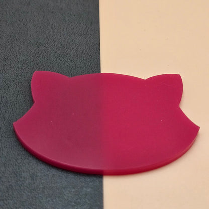 Dual-Finish Cast Acrylic Sheet  -  Pink Raspberry Sorbet