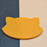 Dual-Finish Cast Acrylic Sheet  -  Cantaloupe Orange