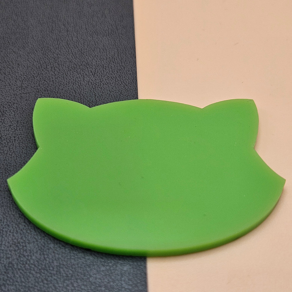 Dual-Finish Cast Acrylic Sheet  -  Green Apple Candy