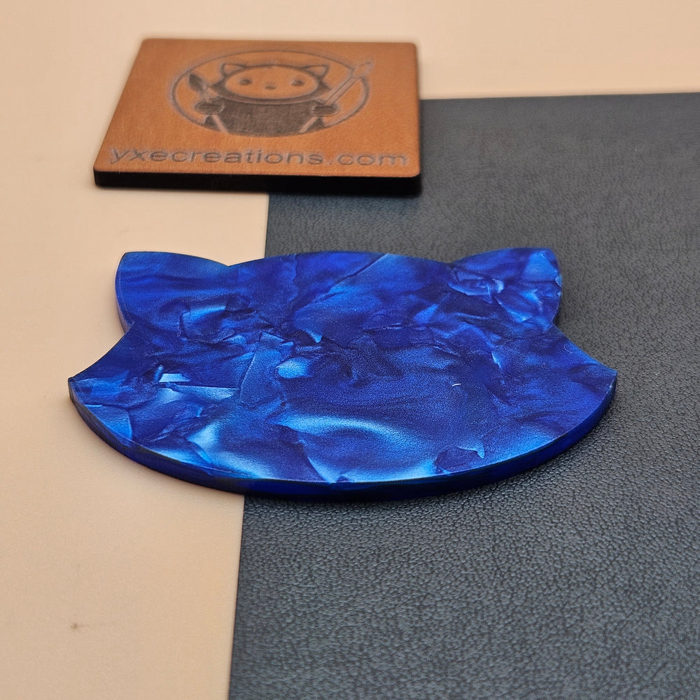 Designer Acrylic - Crystal Pearl Acrylic - Blue