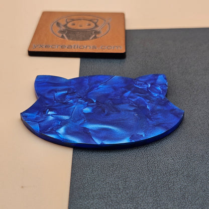Designer Acrylic - Crystal Pearl Acrylic - Blue