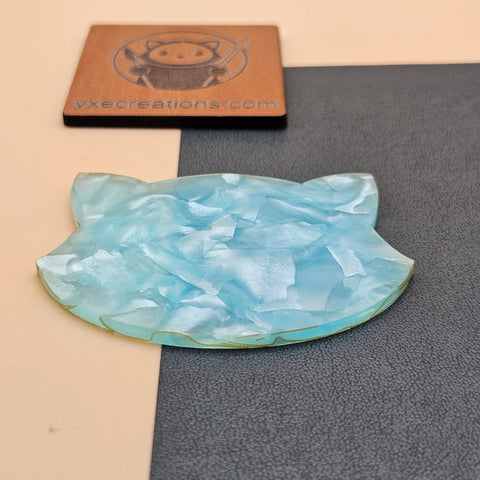 Designer Acrylic - Crystal Pearl Acrylic - Light Blue