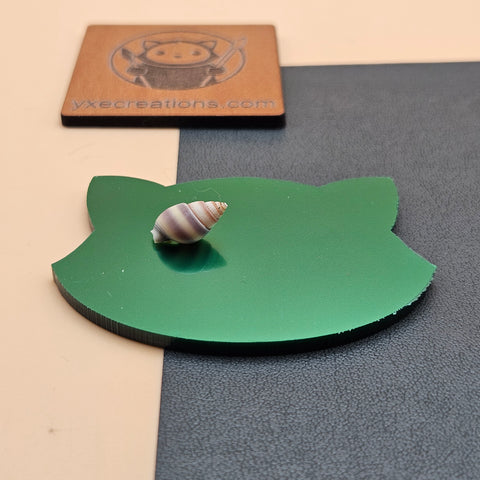 Metallic Shine Acrylic - Metallic Green Jade