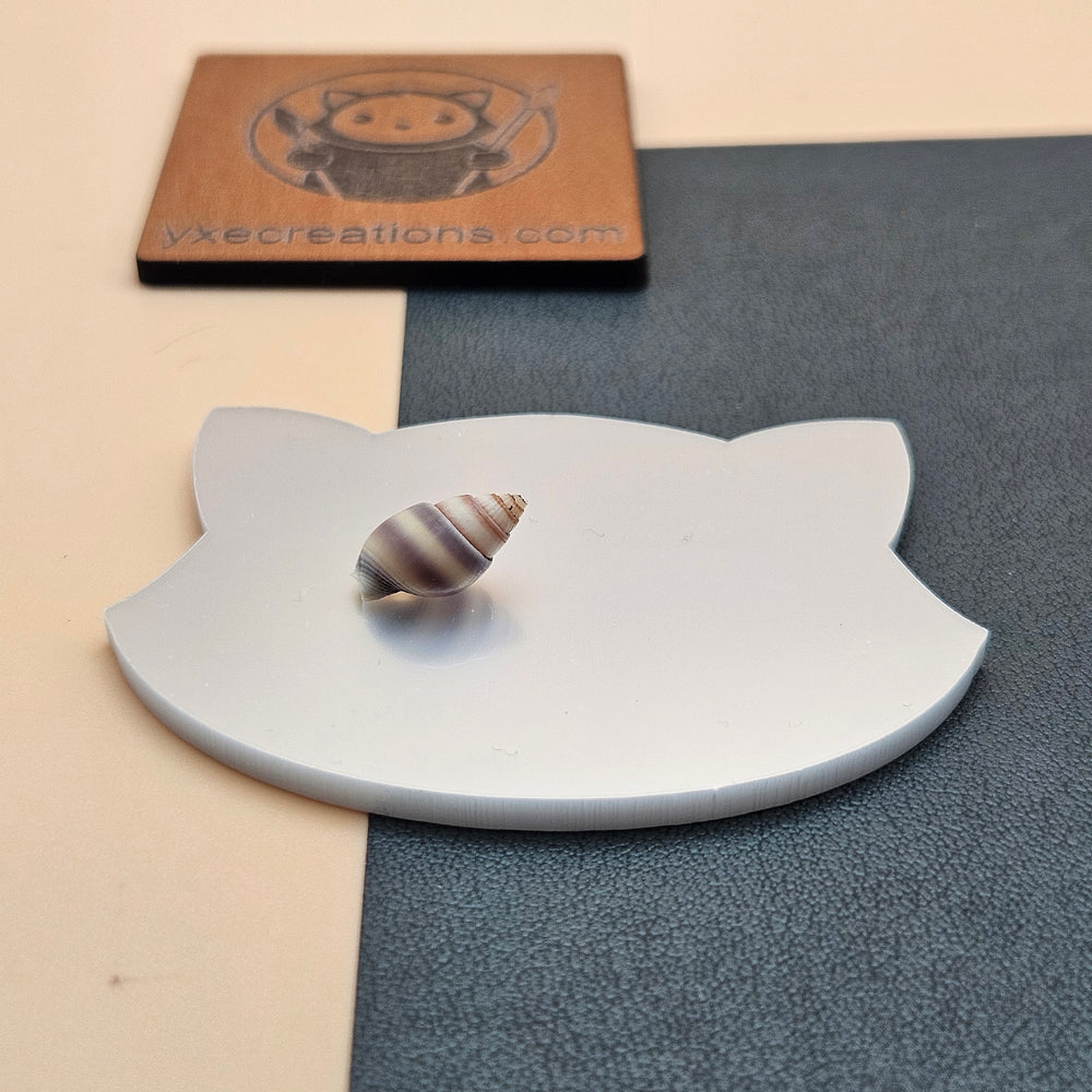 Metallic Shine Acrylic - Metallic White Aluminum