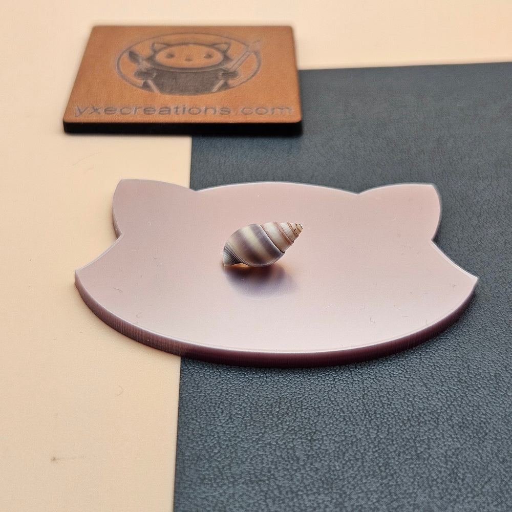 Metallic Shine Acrylic - Metallic Pink Gold