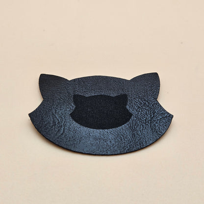 Black - Engraves Black - Glossy Leatherette Sheet – PU Material