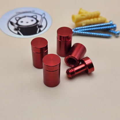4-Pack Anodized Aluminum Standoff Spacers