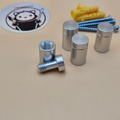 4-Pack Anodized Aluminum Standoff Spacers