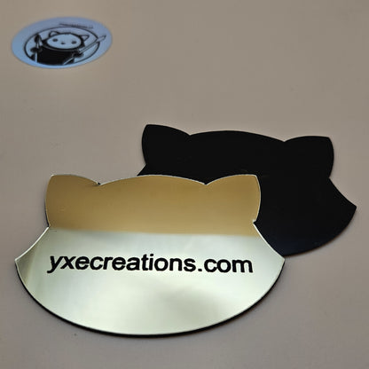 Two-Tone Engravable Acrylic - Light Gold - Engraves Black