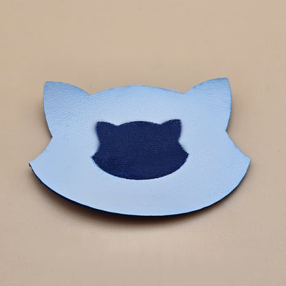 Macaron Pastel - Blueberry - Laserable Leatherette - PU Matherial