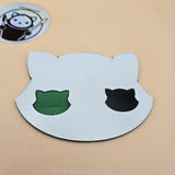 Three-Tone Engravable Acrylic - White Engraves Green & Black
