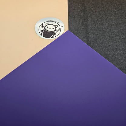 Dual-Finish Acrylic Sheet - Purple Grape