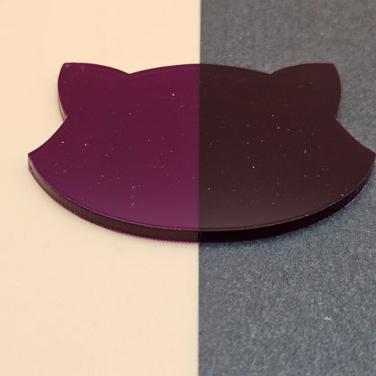 Clear Coloured Acrylic Sheet - Amethyst Purple