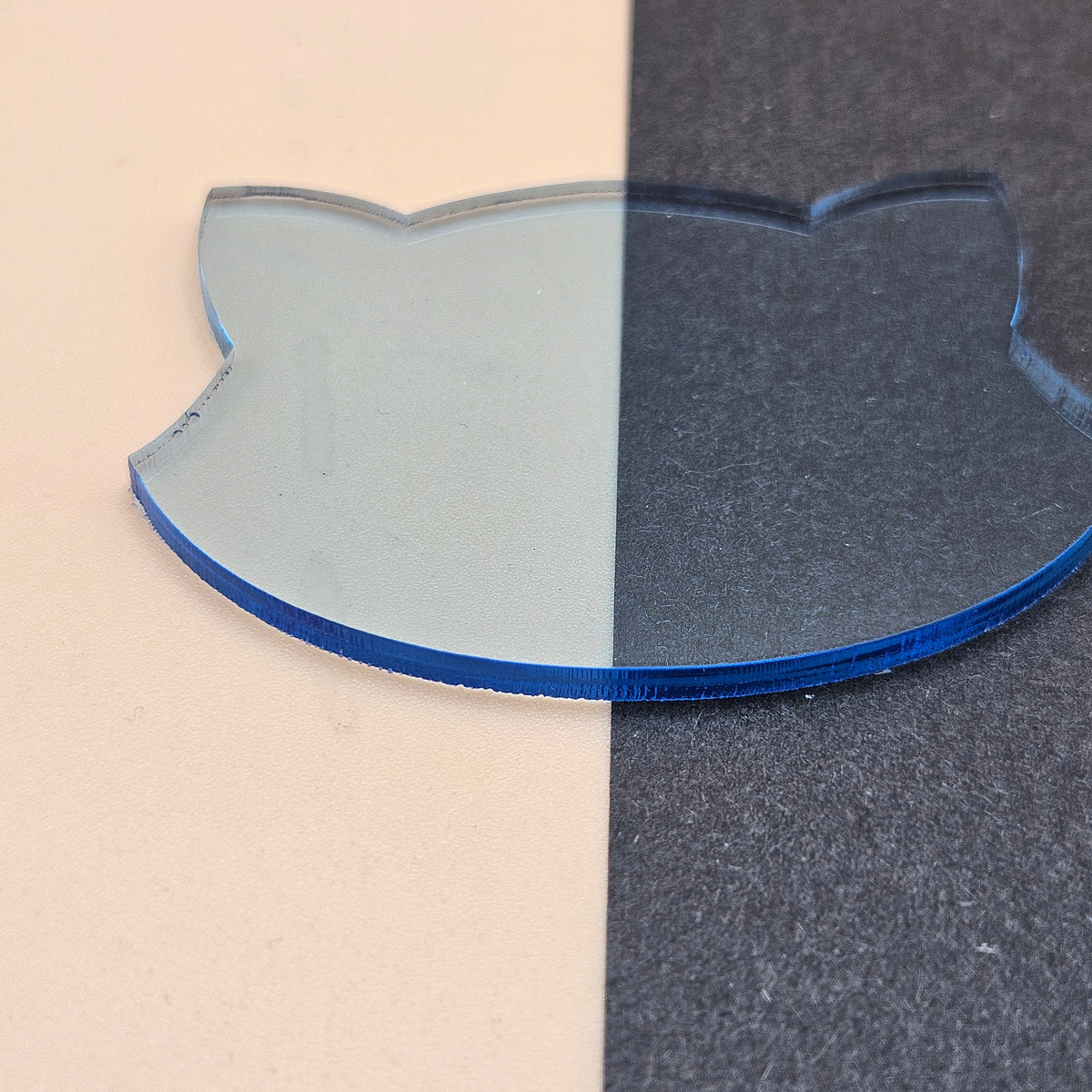 Clear Coloured Acrylic Sheet - Glacier Blue