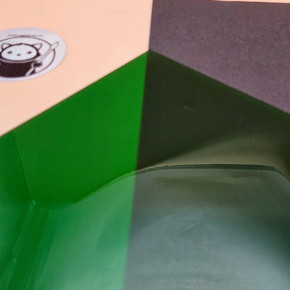 Clear Coloured Acrylic Sheet - Viridian Green