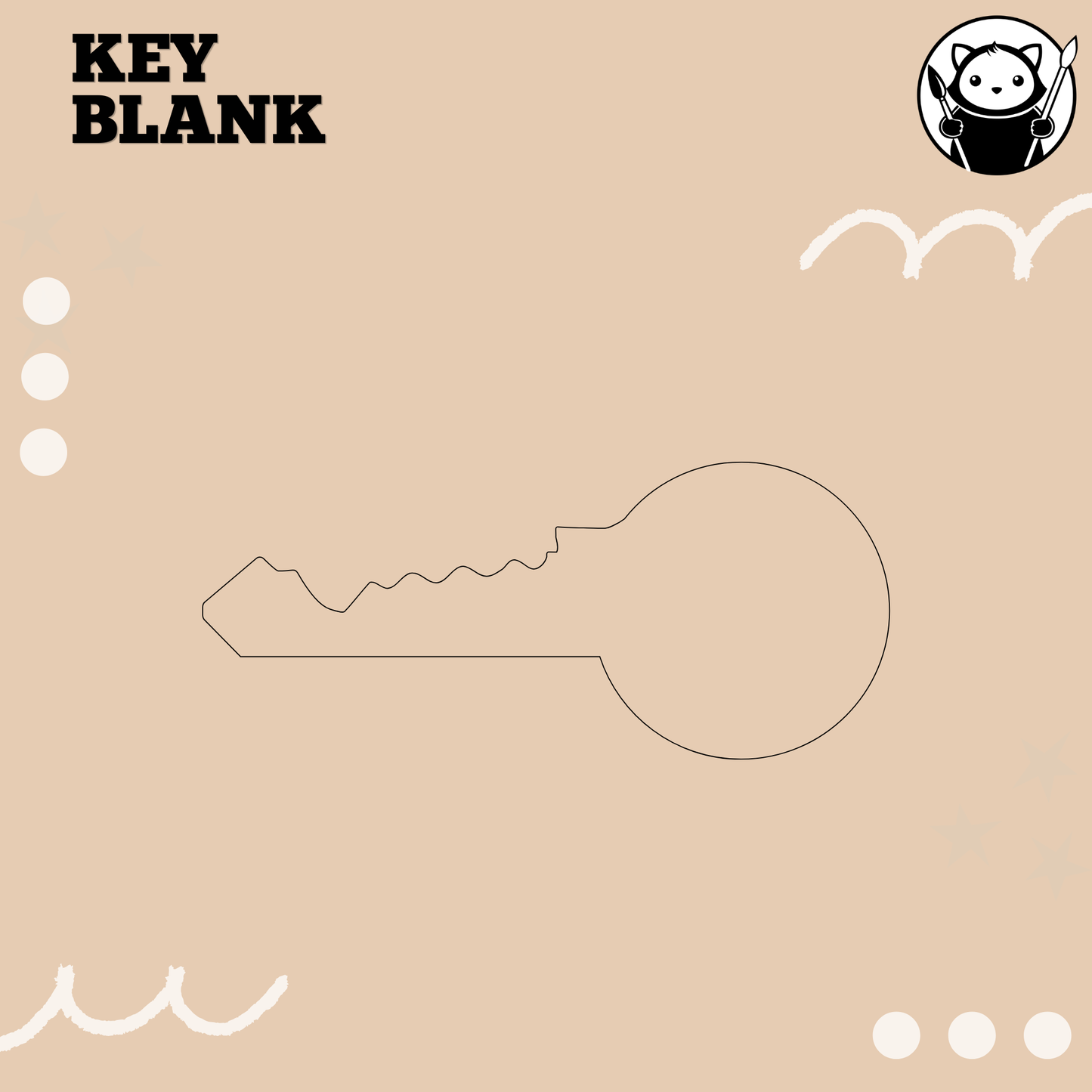 Key | Acrylic & Sublimatable Plywood