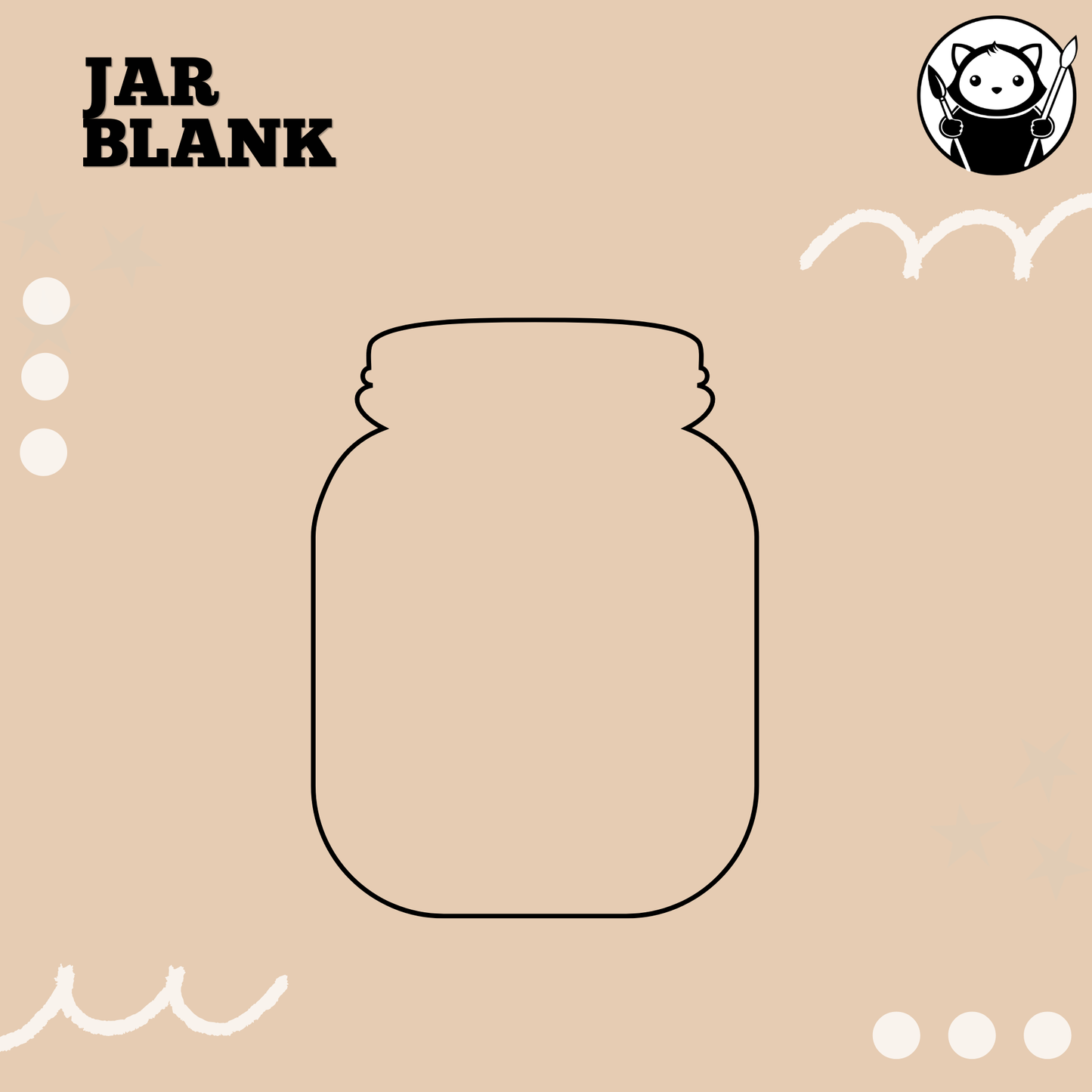 Jar | Acrylic & Sublimatable Plywood