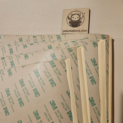 3M 467MP Adhesive Transfer Tape (0.05mm) – Ultra-Thin Bond