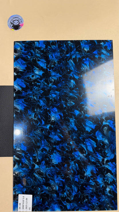 Designer Acrylic - Deep Blue Tides