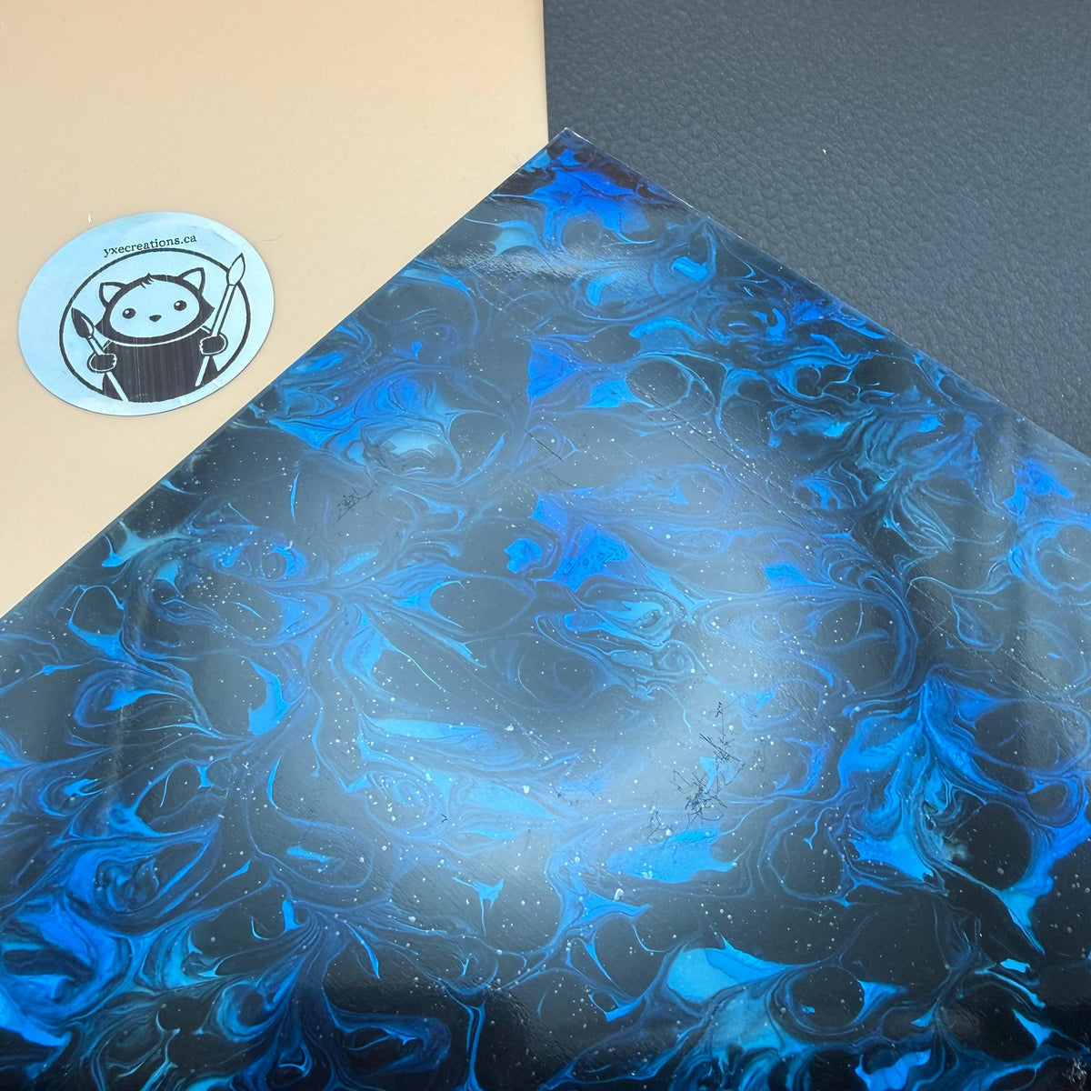 Designer Acrylic - Deep Blue Tides