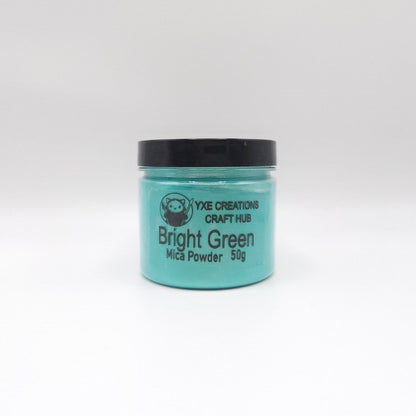 Bright Green - Mica Powder - 50g jar
