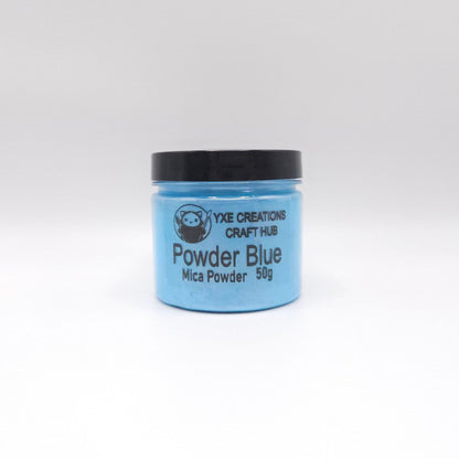 Powder Blue - Mica Powder - 50g jar