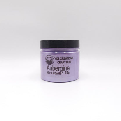 Mica Powder - Aubergine