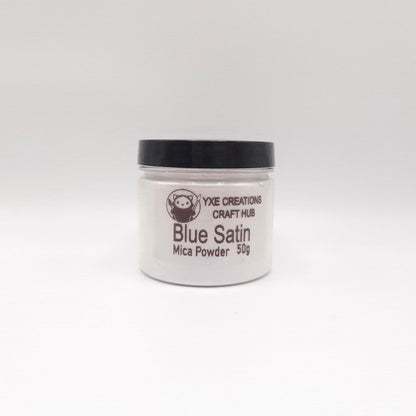 Blue Satin - Mica Powder - 50g jar
