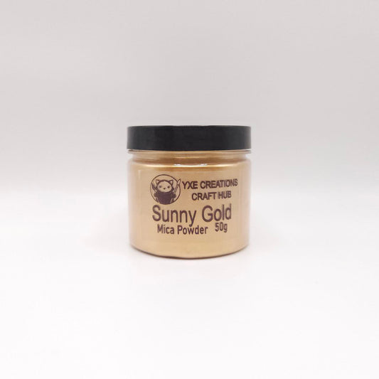 Sunny Gold - Mica Powder - 50g jar