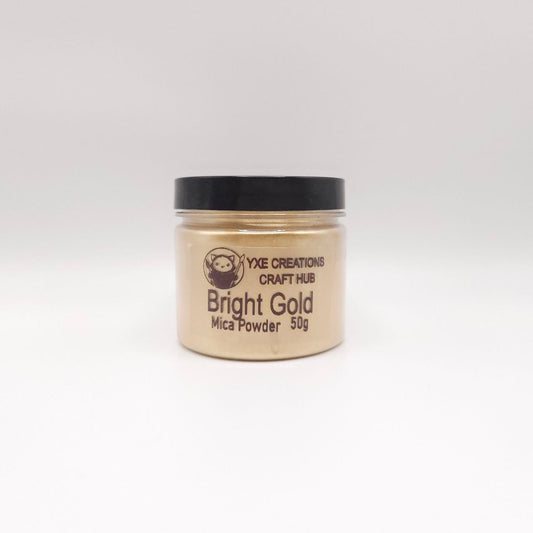 Bright Gold - Mica Powder - 50g jar