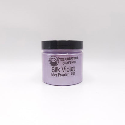 Silk Violet - Mica Powder - 50g jar