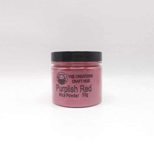 Purplish Red - Mica Powder - 50g jar