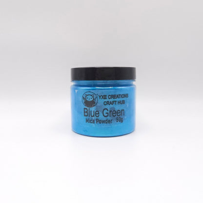 Blue Green - Mica Powder - 50g jar