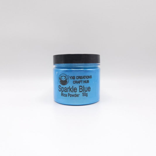 Sparkle Blue - Mica Powder - 50g jar