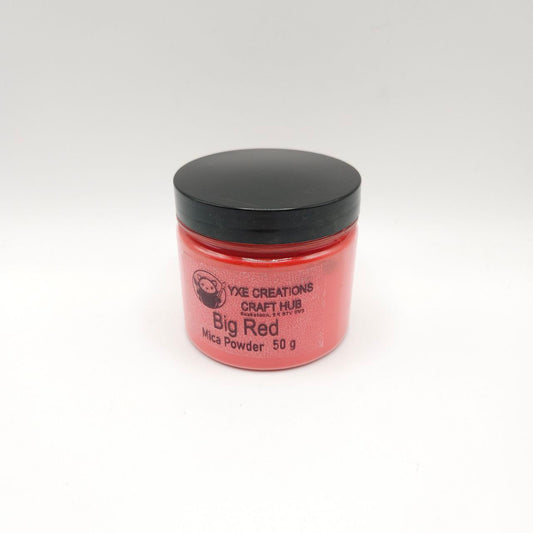 Big Red - Mica Powder - 50g jar