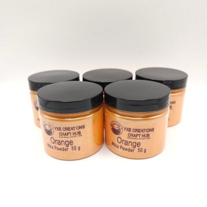 Yellow Green - Mica Powder - 50g jars