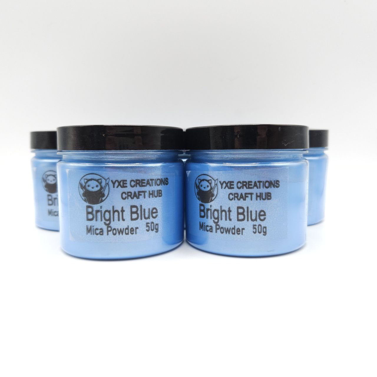 Bright Blue - Mica Powder - 50g jar
