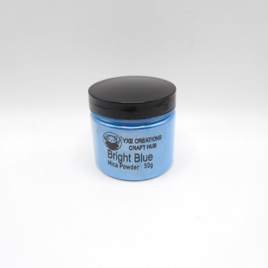 Bright Blue - Mica Powder - 50g jars