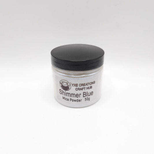 Shimmer Blue - Mica Powder - 50g jar