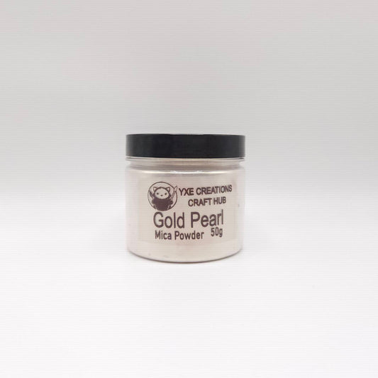 Gold Pearl Mica Powder - 50 g jar
