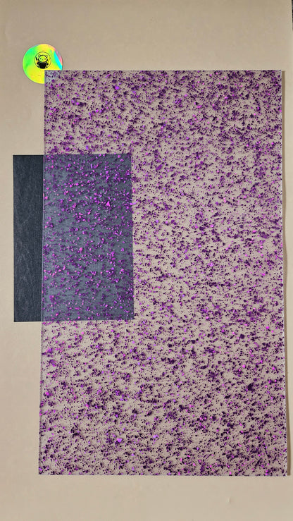 Acrylic Sheets - Purple Glitter