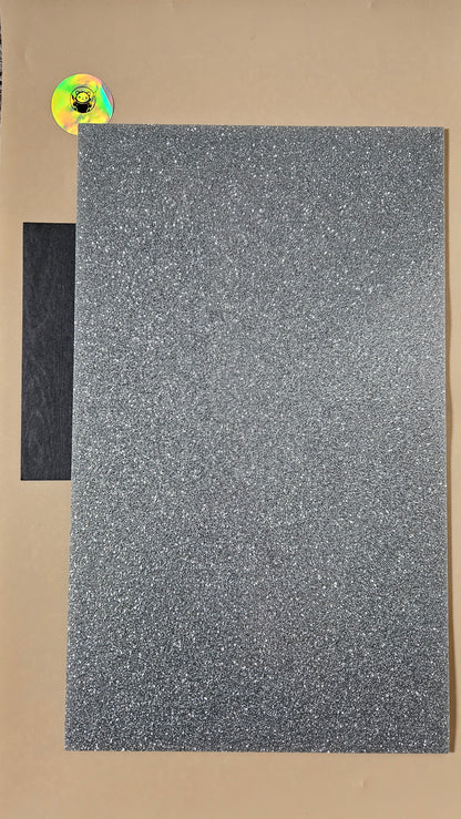Acrylic Sheets - Silver Glitter