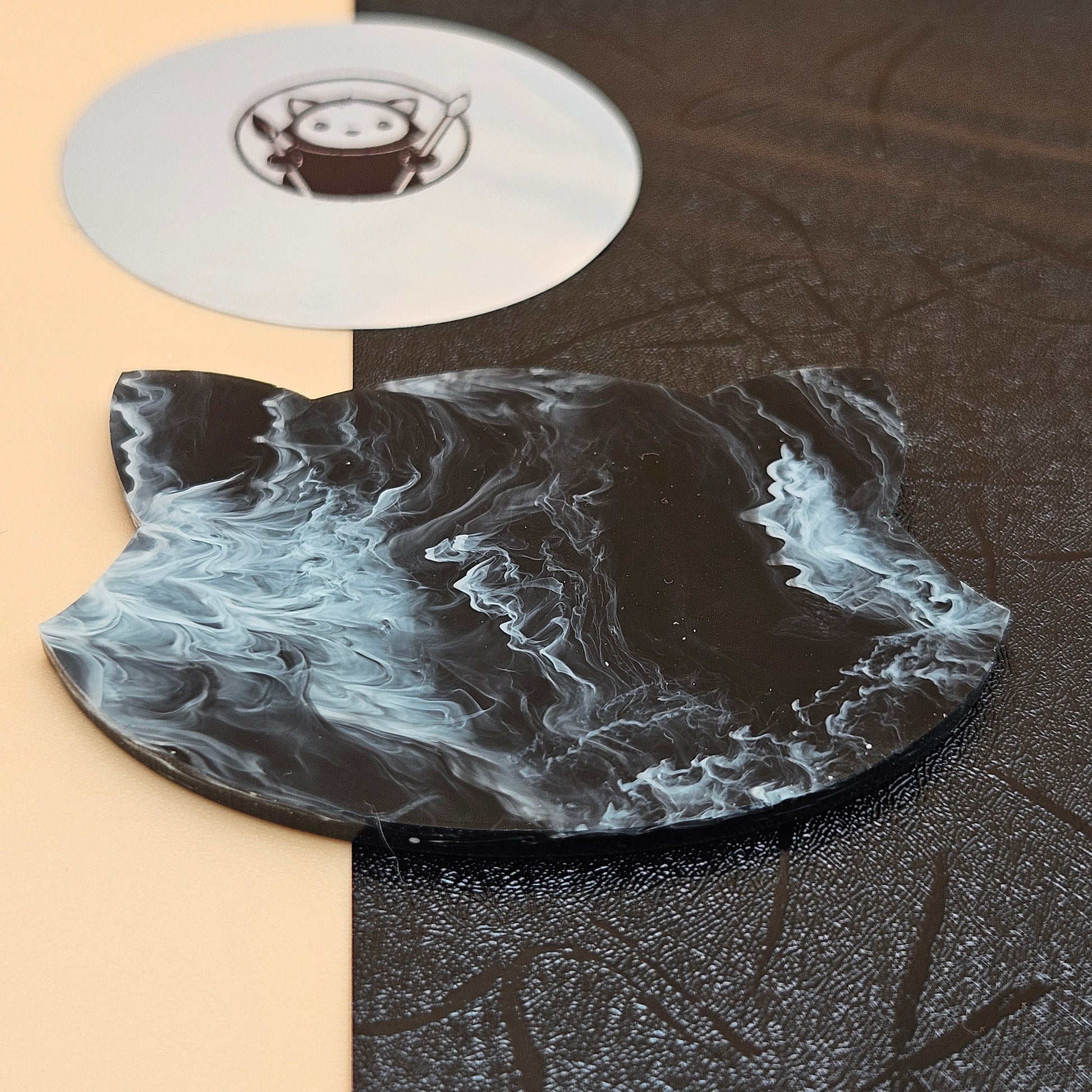 Acrylic Swatch Black Smoke