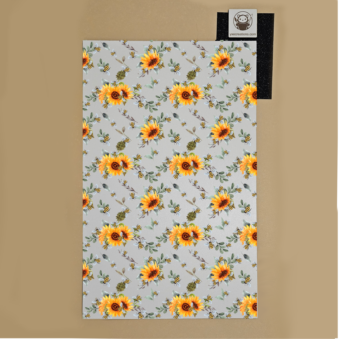 Next Level Sheet - Printed Acrylic and Plywood - Bees and Flowers Preview