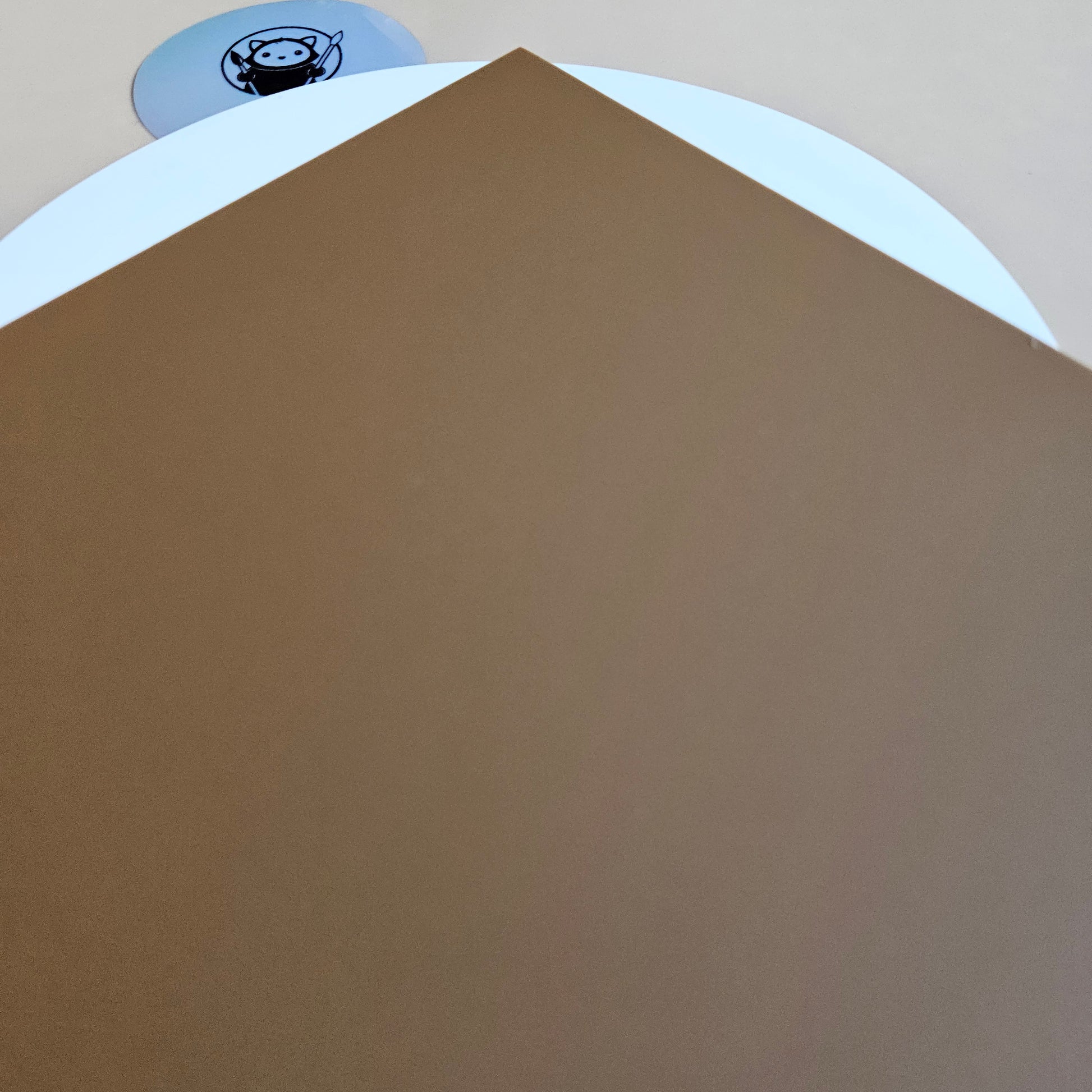 Beige Acrylic - Close Up